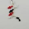 Cute Musical Note Shape Pendant Embellished Mobile Chain 