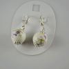 Pair of Chic Flower Pattern Ball Pendant Women's Earrings