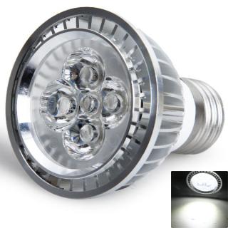 New Type Efficiency E27 5W 85-265V LED Warm White LED Light Bulb (5 LEDs, with Sliver Edge)