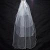 Chic Four-Layered Faux Pearl Decorated Bowknot Bride's Wedding Veil