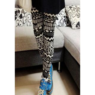 Fashional Slimming Geometric Print Women's Leggings
