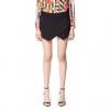 Street Style Solid Color Irregular Hem Women's Shorts 