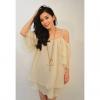 Loose-Fitting Off-The-Shoulder Spaghetti Strap Women's Chiffon Blouse