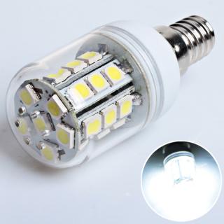 High Quality E14 27 x 5050 SMD LED Corn Light LED Light Bulb (White Light, 110-130V, with Lamp Shade)
