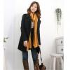 Korean Fashion Style Stand Collar Dust Coat For Female (Long Style)