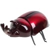 D1-2 Emulational RC Infrared Remote Control Hercules Beetle Crawler Toy Kit - Wine Red