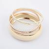 7PCS Simple Style Fashionable Muti-layered Bracelets For Women
