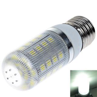 High Quality E27 36 x 5050 SMD 7.2W LED Corn Light LED Light Bulb (White Light, 85-265V, with Stripe Lamp Shade)