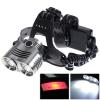 High Brightness 2 x Cree XM-L U2 LED 3 Modes Black Headlight (4000 Lumens)