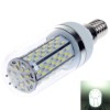 High Quality E14 120 x 3014 SMD 12W LED Corn Light LED Light Bulb (White Light, 85-265V, with Lamp Shade)