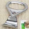 1PCS New Stainless Steel Can Cap Pattern Bottle Opener Bar Beer Opener - Silver