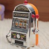 High Quality Interesting Casino Slot Machine Design Chain for Keys - Orange