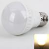 High Brightness E27 3528 SMD LED 5W 85 - 265V Light Bulb - Warm White Light