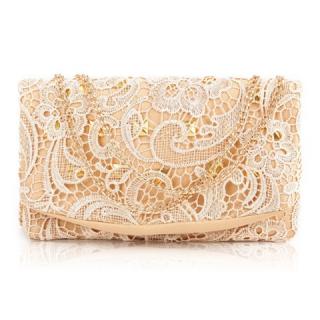 Hot Sale Lace Embellished and Covered One-Shoulder Bag/Slanting Bag For Female
