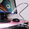 High Quality Gooseneck Table Lamp with Retaining Clip 3W - White Light