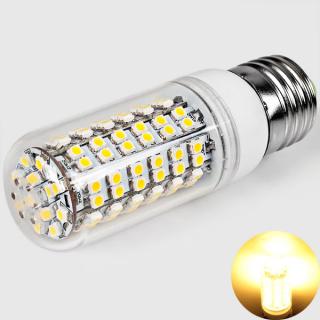 High Quality and Super Brightness E27 108 x 3528 SMD LED 520 Lumens 6W Corn Light (Warm White Light, 200-240V, with Lamp Shade)