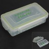 Elegant Design Waterproof Plastic Case Holder Storage Box for 18650/16340 Battery