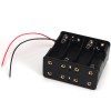 Plastic Battery Storage Case Battery Holder for 8 x AA Battery with Wire Leads