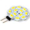 High Quality G4 12 x 5730 SMD LED 9W 12V Car Light - Warm White Light