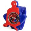 Adorable Pat Silicone Strap Quartz Wrist Watch with Cool Spider-man Shaped Case - Blue