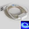 High - efficiency Decoration Strip Lamp 1M 60 x 3528 SMD LED Blue Light LED String Light with US Plug