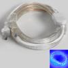 High - efficiency Decoration Strip Lamp 2M 120 x 3528 SMD LED Blue Light LED String Light with US Plug
