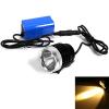 High Brightness Cree MC-E LED 900 Lumens 3 Modes Warm White Light Headlamp Bicycle Light with 4Pcs Batteries