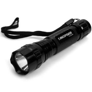 TP-501BU2 Cree XM-L U2 1200 Lumens 5 Modes LED Flashlight - Black