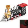 Hot Sale Classic Simulation Two Carriage Train Model with Train Track Toy for Kids