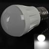 Unsurpassed Performance E27 10 x 3528 SMD LED 3W Bulb Light - White Light, 220V