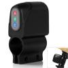 New Bicycle Anti-Theft Alarm Audible Sound Security - Black