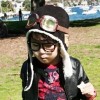 Fashion and Cool Pilot Modeling Design Winter Warm Cap for Children with Ear Protection