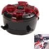 Brand New 4 Led Rotate Variable Color Bicycle Light Warning Lights Safety Tail Light