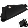 High Quality Leather Key Bag Keychain Holder Case for Outdoor Activities - Black