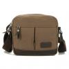 Casual Brown and Splice Design Men's Messenger Bag 